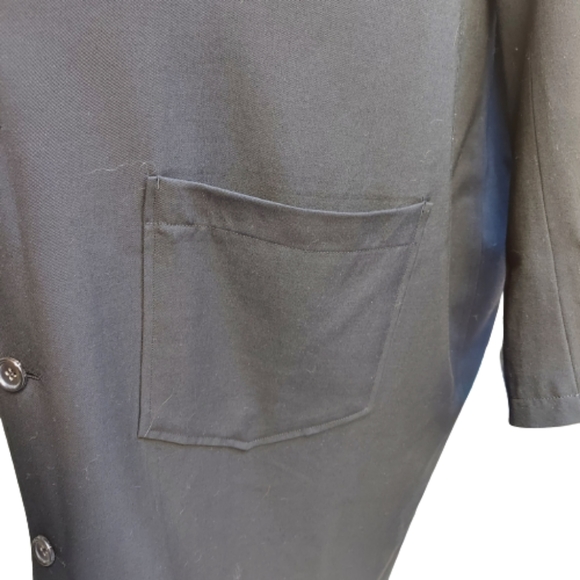 Yohji Yamamoto Pour Homme 100% Laime Wool Hooded Long Coat - Picture 11 of 16